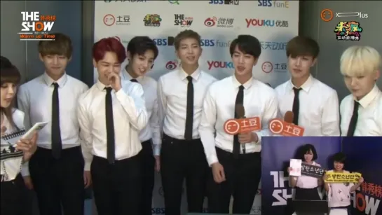 `VIDEO` 150630 | Bangtan - Warm-up Time @ SBS The Show