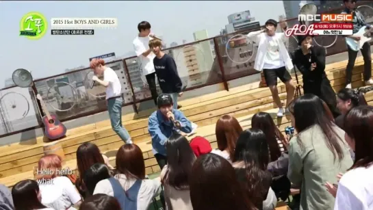 `SHOW:CUT` 150604 | Bangtan - War of Hormone @ MBC Picnic Live