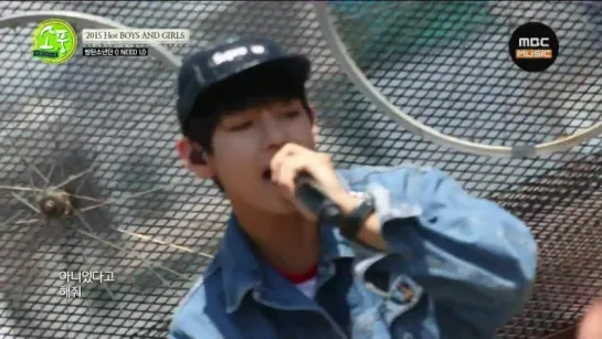 `SHOW:CUT` 150604 | Bangtan - I Need U @ MBC Picnic Live