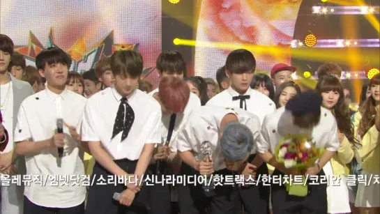 `VIDEO`  150508  | Bangtan - Winning + Ending @  Music Bank