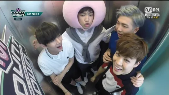 `BACKSTAGE` 150507 | Bangtan - Up Next @ M!Countdown