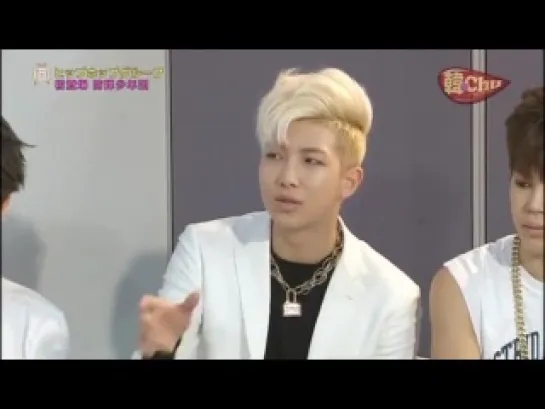 `SHOW` BTS - HAN CHU Japan TV Show