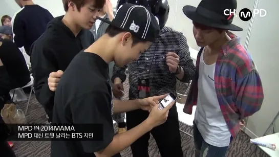 `VIDEO` 141201 | BTS Twitter Behind episode (MPD in 2014MAMA)