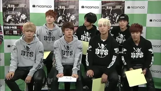 `VIDEO` 141122 | Bangtan @ Nico Nico