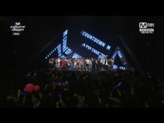 `SHOW:CUT` 140925 | Bangtan @  M!Countdown (Ending)