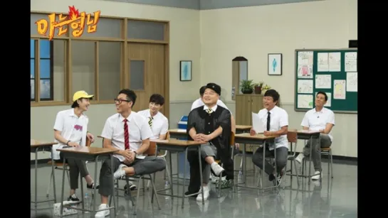 Знающие братья /Ask Us Anything /Knowing Brother ep 35 Тэк Джэ Хун, Ли Су Мин(рус.саб)