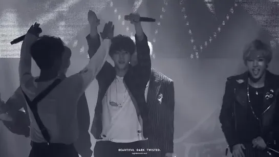 [Fancam] 141026 BTS - 호르몬 전쟁 (Hormone War) (Rap Monster focus) @ 씬짜오! 한국이좋다 공개방송