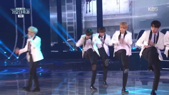 2015 KBS 가요대축제 1부 - 방탄소년단 - Butterfly + 쩔어 + RUN. 20151230