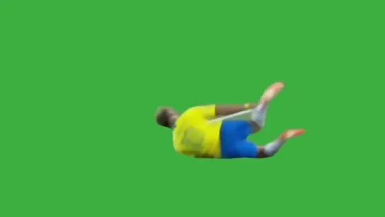 neymar rolling green screen