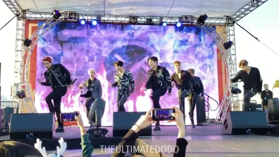 [VK][181130] MONSTA X fancam - 'Intro' + Shoot Out @ Jingle Ball Village in Los Angeles