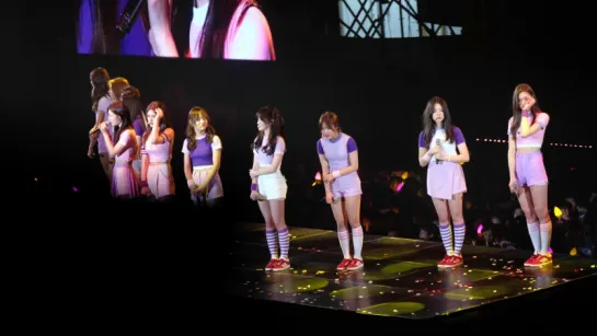 170122 아이오아이 타임슬립 콘서트 소나기 직캠 IOI TIMESLIP CONCERT LAST DAY