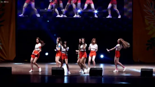 161029 아이오아이 (I.O.I) - Dream Girls (드림걸스) [전체] 직캠 Fancam (숲속오디션 S-POP) by Mera