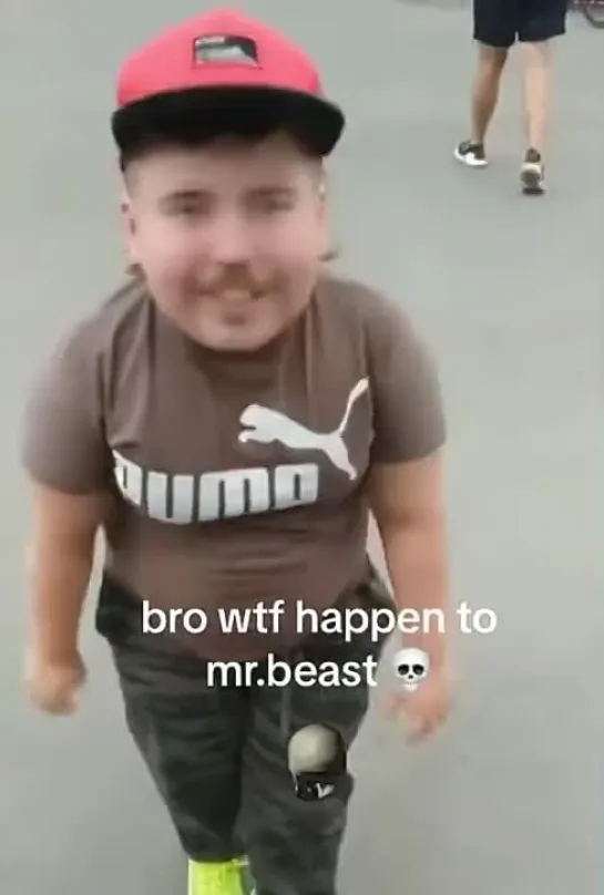 bro wtf happen to mr.beast