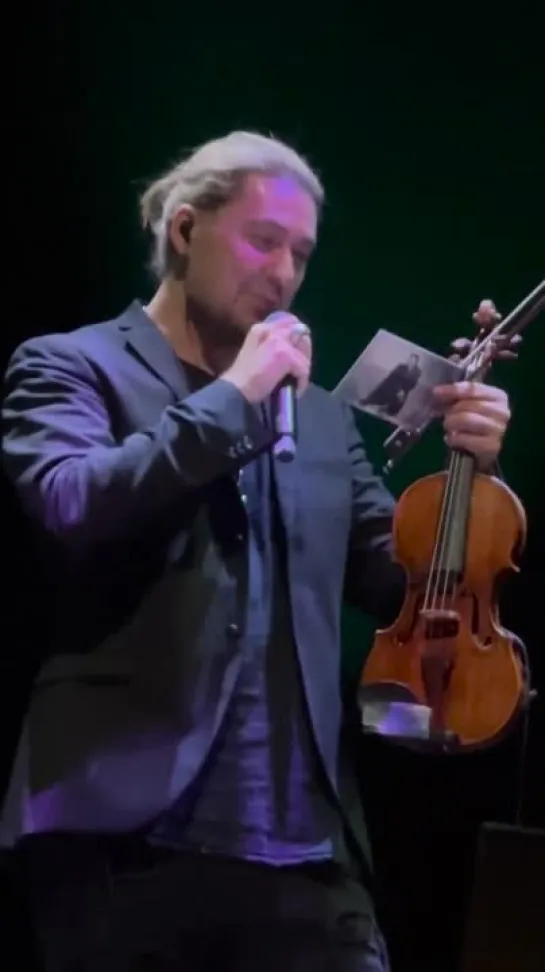 Видео от David Garrett  Клуб поклонников