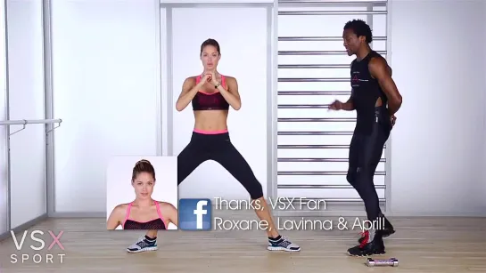 VSX Sport Presents the Sexiest Workout Ever  Butt  Виктория Сикрит