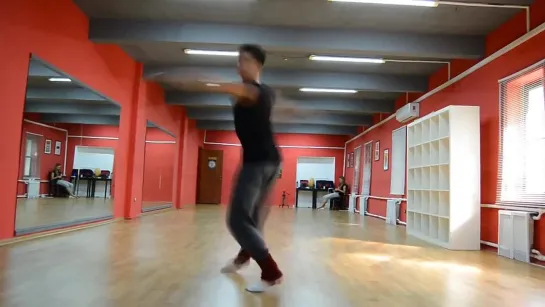 Maxim Shirmankin & Jullia Gorokh dance october2014 - Максим Ширманкин и Юлия Горох танцы