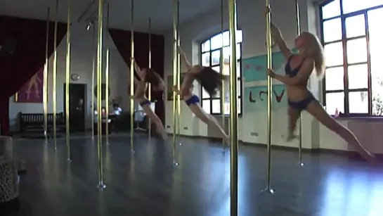 Pole Dance - Anastasia Skukhtorova, Marion Crampe , Manuela Carneiro Pole Dance Choreography