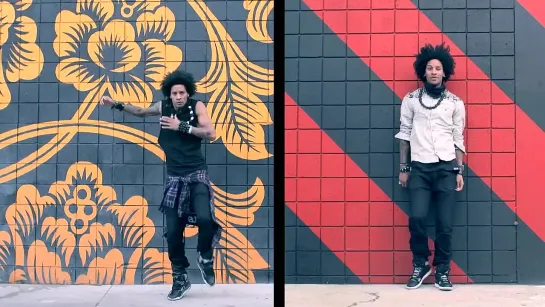 Танец Les Twins - Coca-Cola - #CokeREDMoves - (RED) MOVEment