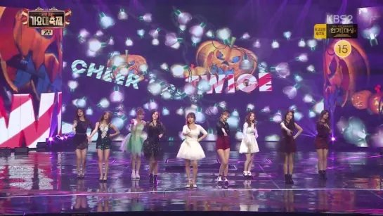 TWICE - Cheer Up + TT @ 2016 KBS Gayo Daechukje 161229