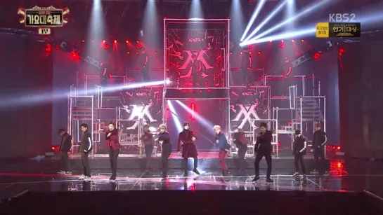 Monsta X - Fighter + All In @ 2016 KBS Gayo Daechukje 161229