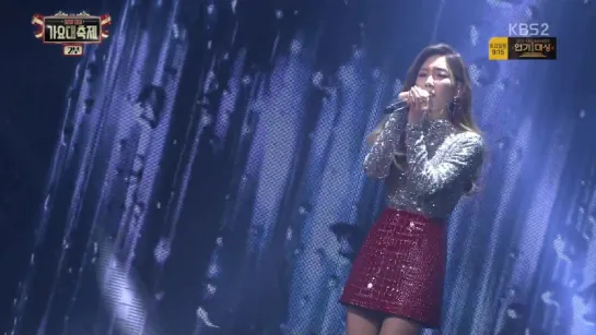 Taeyeon - Rain @ 2016 KBS Gayo Daechukje 161229