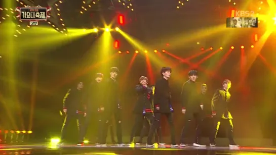 UP10TION - White Night @ 2016 KBS Gayo Daechukje 161229