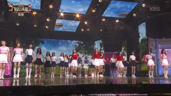 GFriend x I.O.I x TWICE x Red Velvet - Into The New World (SNSD cover) @ 2016 KBS Gayo Daechukje 161229