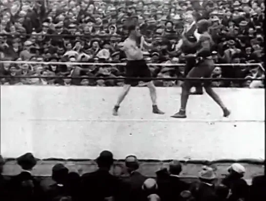 Jack Johnson vs. Stanley Ketchel (16.10.1909)