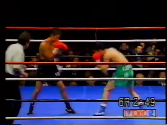 Yuri Arbachakov vs. Nam Hoon Cha. World Fly WBC. 1993.12.13