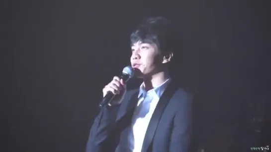 140920 백지영콘서트 게스트 이승기 - 멘트