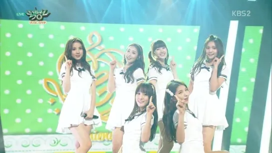 150828 GFriend - Me Gustas Tu @ Music Bank