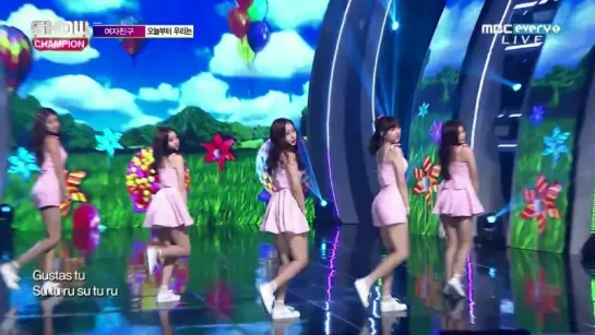 150812 GFriend - Me Gustas Tu @ Show Champion