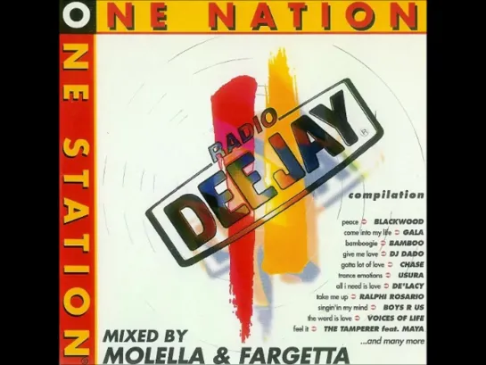 Radio Deejay One Nation One Station Compilation