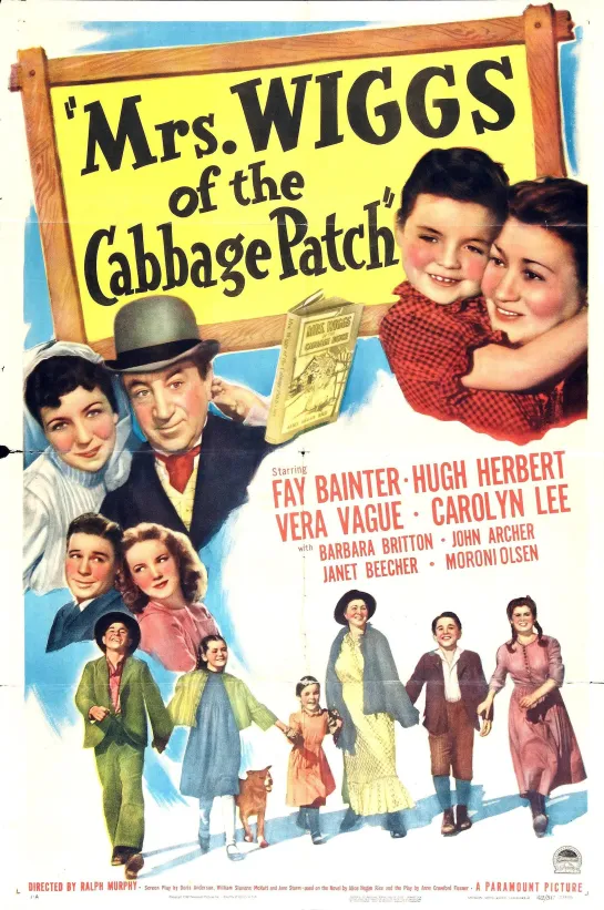 Mrs. Wiggs of the Cabbage Patch (1942 США) драма комедия дети в кино