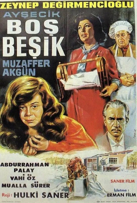 Aysecik – Bos Besik / Ayşecik Boş Beşik (1965 Турция) драма  дети в кино / Hulki Saner