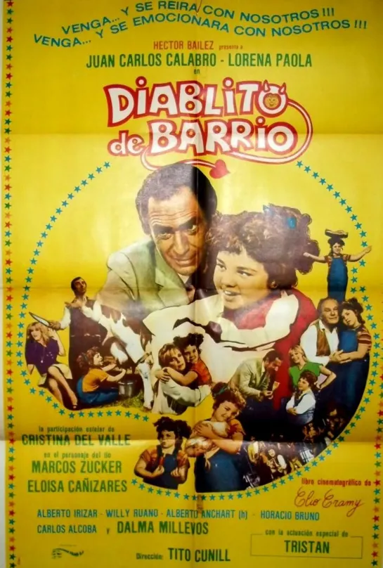 Diablito de barrio (1983 Аргентина) дети в кино комедия Режиссёр: Антонио Канилл мл.