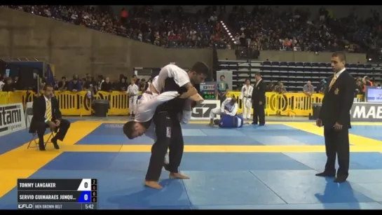 Tommy Langaker vs Servio Guimaraes #ibjjfpan17 #bjf#bjj_freaks