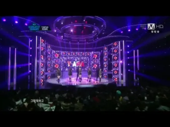 [111215] T-ara - Cry Cry [M!Countdown]