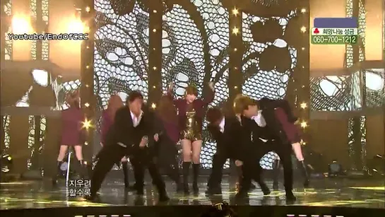 [111210] T-ara - Cry Cry [Music Core]