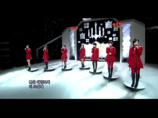 [20.11.11] T-ara - Cry Cry (Ballad version) [Inkigayo Comeback Stage]