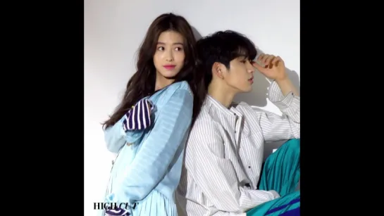 [BTS] 170223 Jinyoung,  Ji Woo @ High Cut Magazine