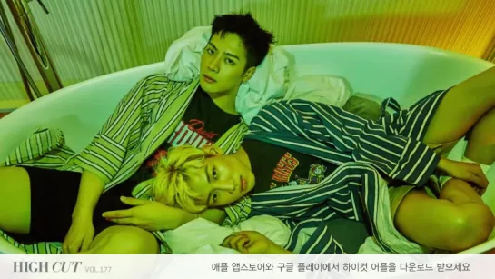 [VIDEO] 160713 Jackson, BamBam @ High Cut (vol.177)