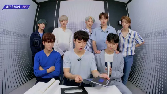 SF9 Self unboxing Behind The Show @ THE K-POP