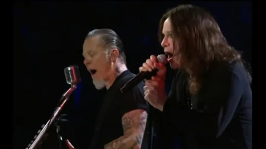 Metallica and Ozzy Osbourne - Paranoid (Black Sabbath cover)