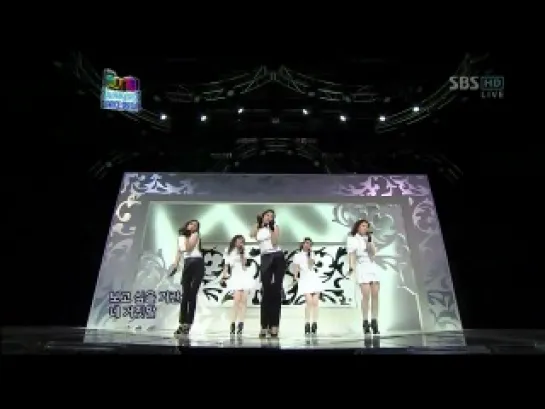 [090802] T-ara - Wanna Play/Lies [Inkigayo|Debut]