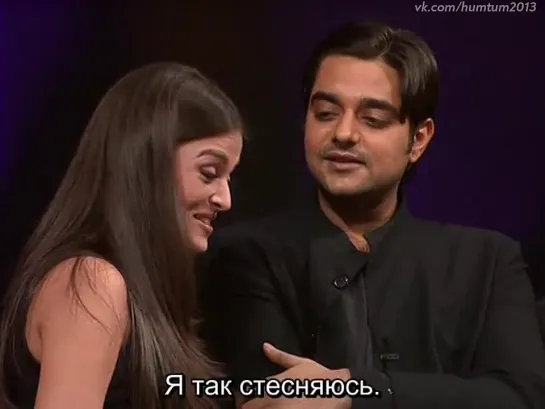 Aishwarya Rai and Chandrachur Sinha singing 2002