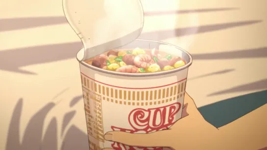 Японская Реклама - Лапша Nissin Cup Noodle