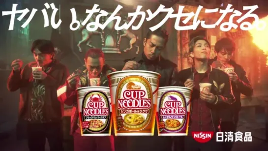 Японская Реклама - Nissin Cup Noodle