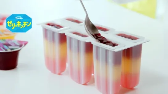 Японская Реклама - Десерт Bourbon - Jelly Kitchen - Ice Candy