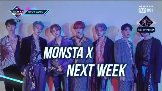 [VK][24.10.2019] MONSTA X COMEBACK NEXTWEEK @ M COUNTDOWN